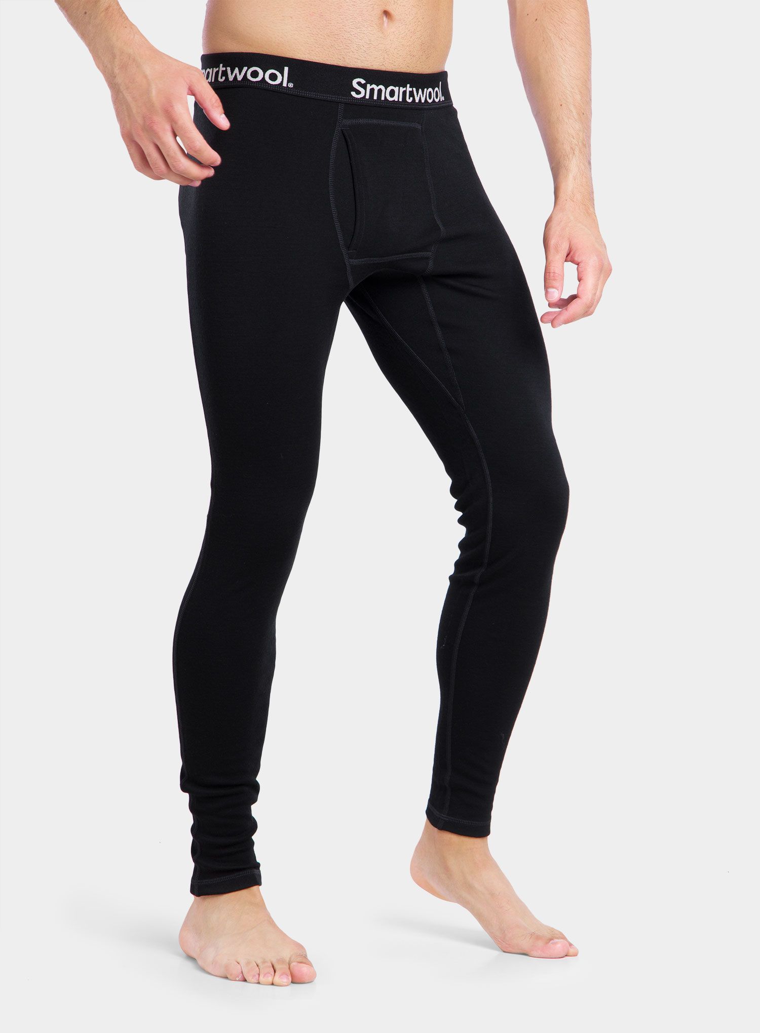 Termolegíny Smartwool Classic Thermal Merino BL Bottom Boxed - black