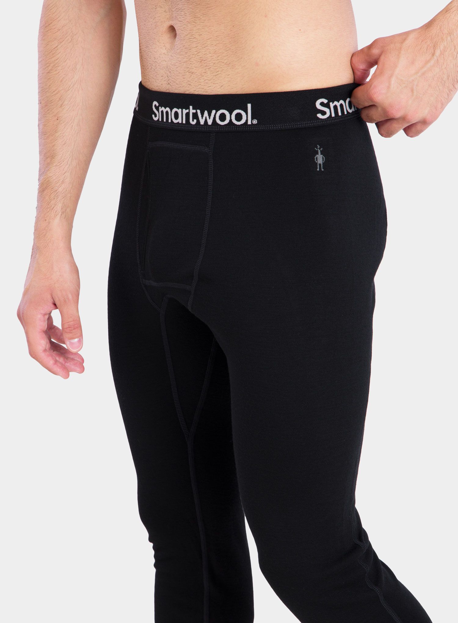 Termolegíny Smartwool Classic Thermal Merino BL Bottom Boxed - black
