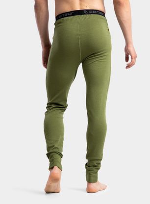 Funkční legíny Sensor Merino DF Underpants - safari