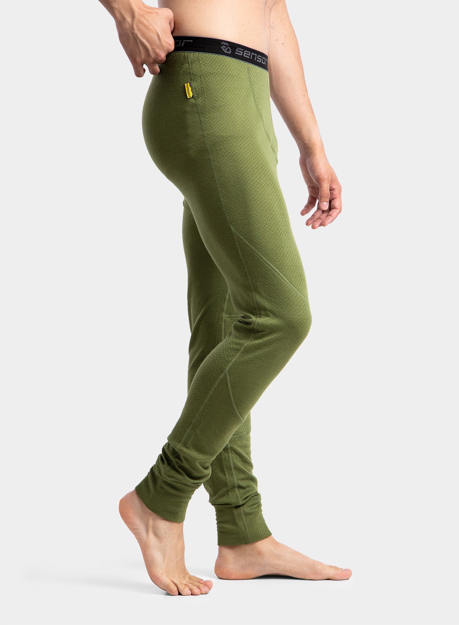 Funkční legíny Sensor Merino DF Underpants - safari