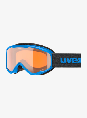 Lyžařské brýle pro děti Uvex Speedy Nova - blue/lasergold