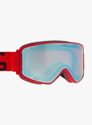 Lyžařské brýle GOG Drift - matt red/reflex blue S2
