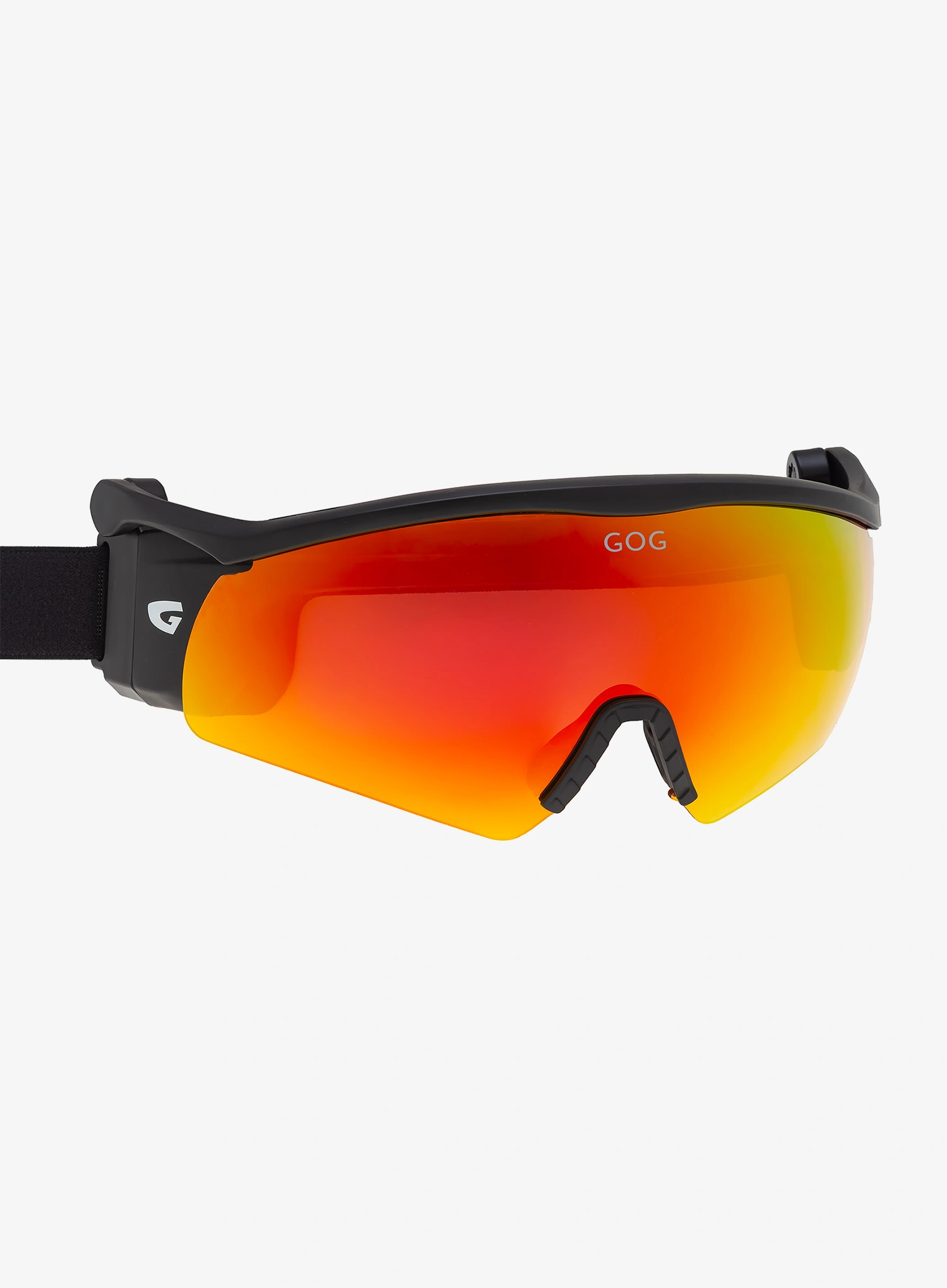 Lyžařské brýle GOG Jaku - black/reflex red S2
