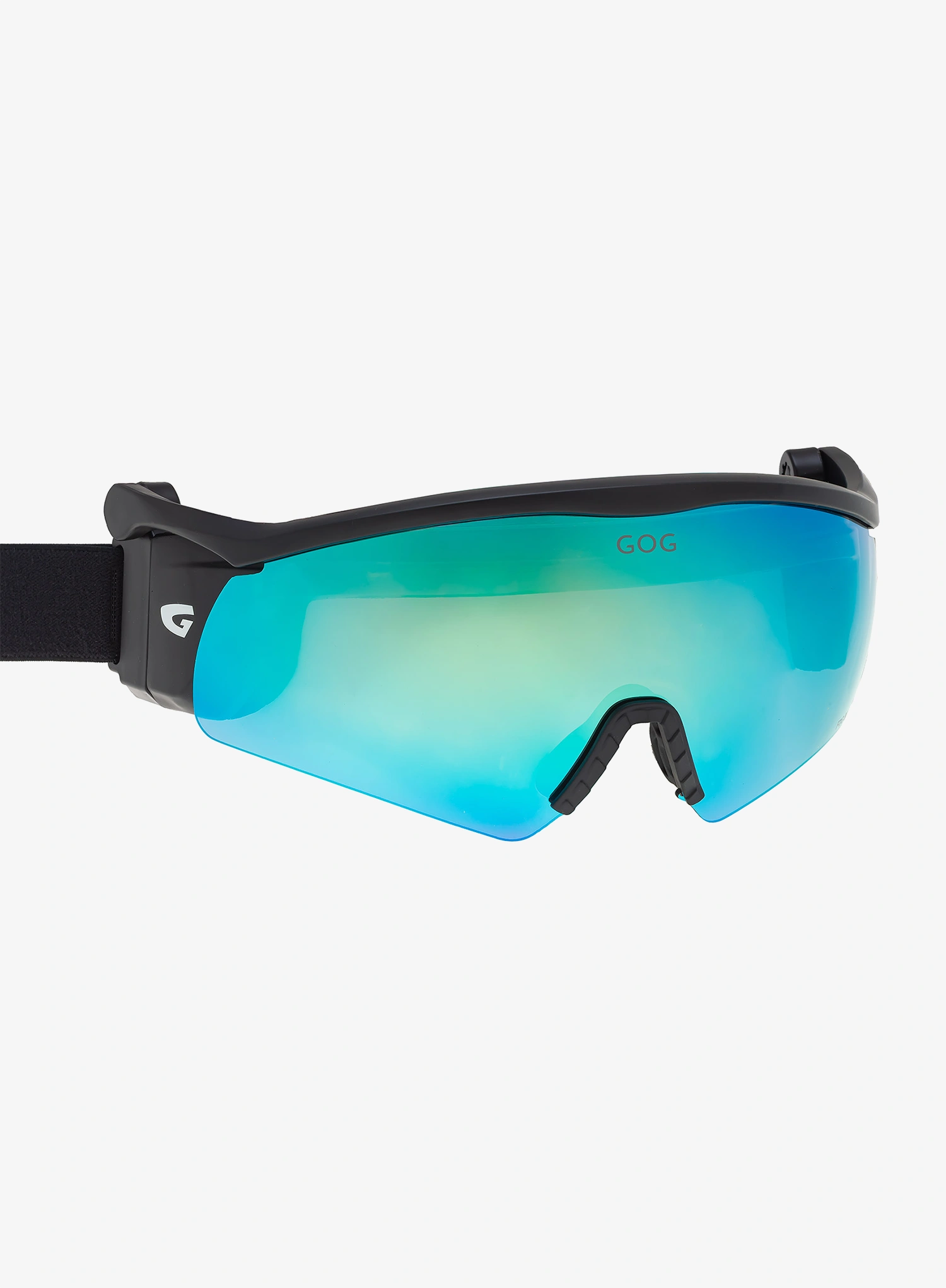 Lyžařské brýle GOG Jaku - matt black/reflex blue S2