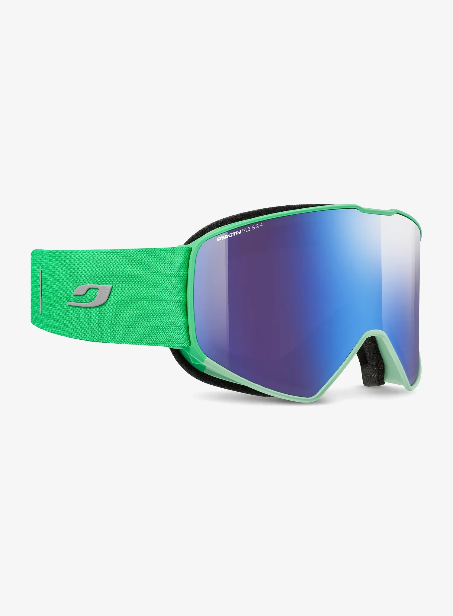 Lyžařské brýle Julbo Cyrius-X - Reactiv 2-4 Polarized - fluorescent green