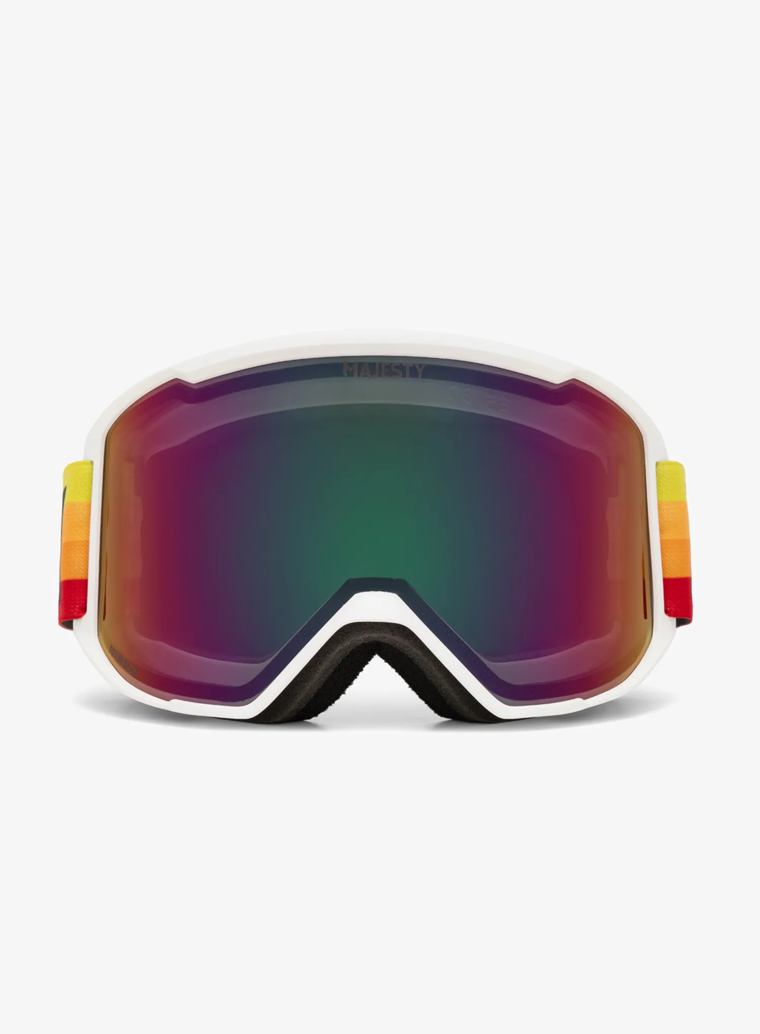 Lyžařské brýle Majesty Lumin Snow Goggles - white/rainbow/rose quartz