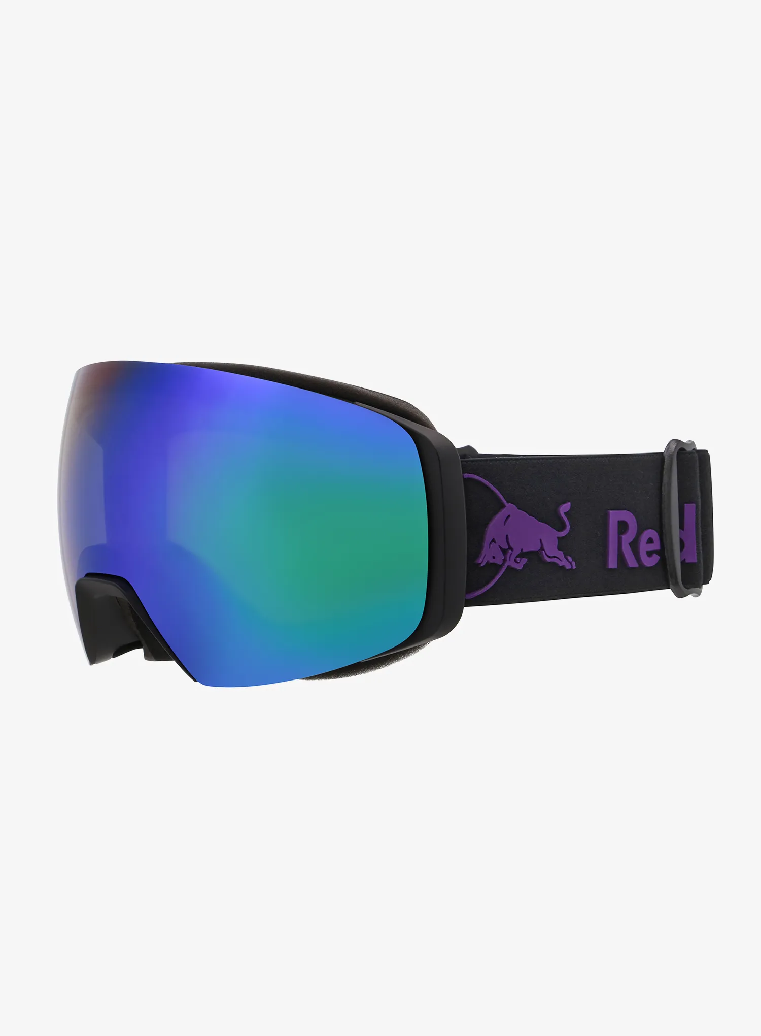 Lyžařské brýle Red Bull Spect Jon - black/brown with green mirror
