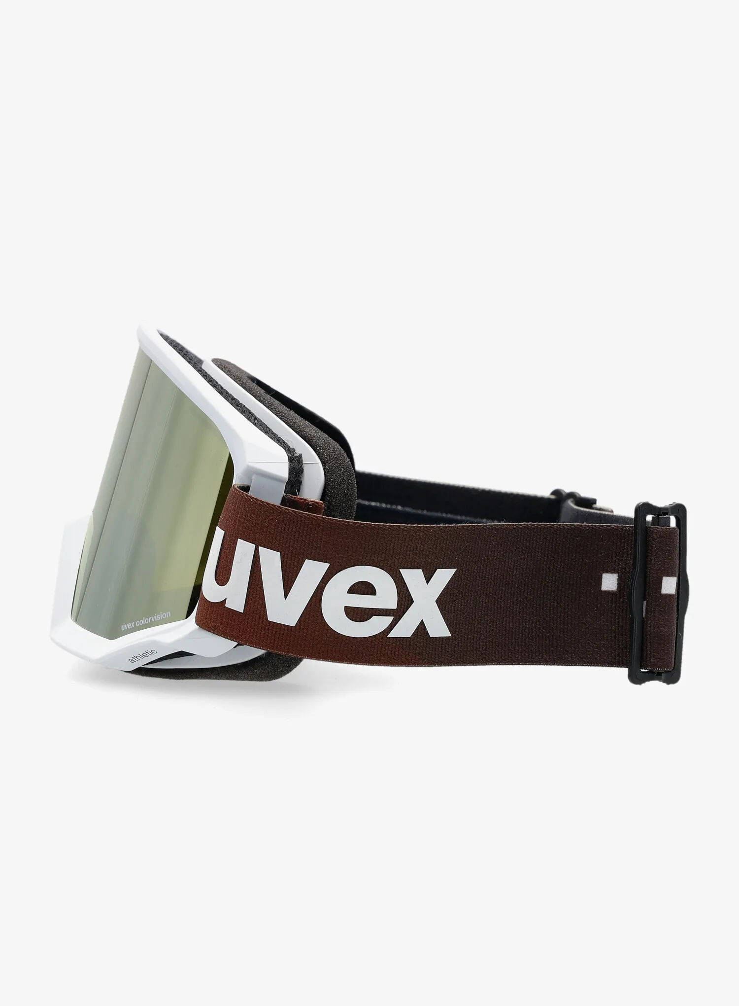 Lyžařské brýle Uvex Athletic CV - white/gold/colorvision/green
