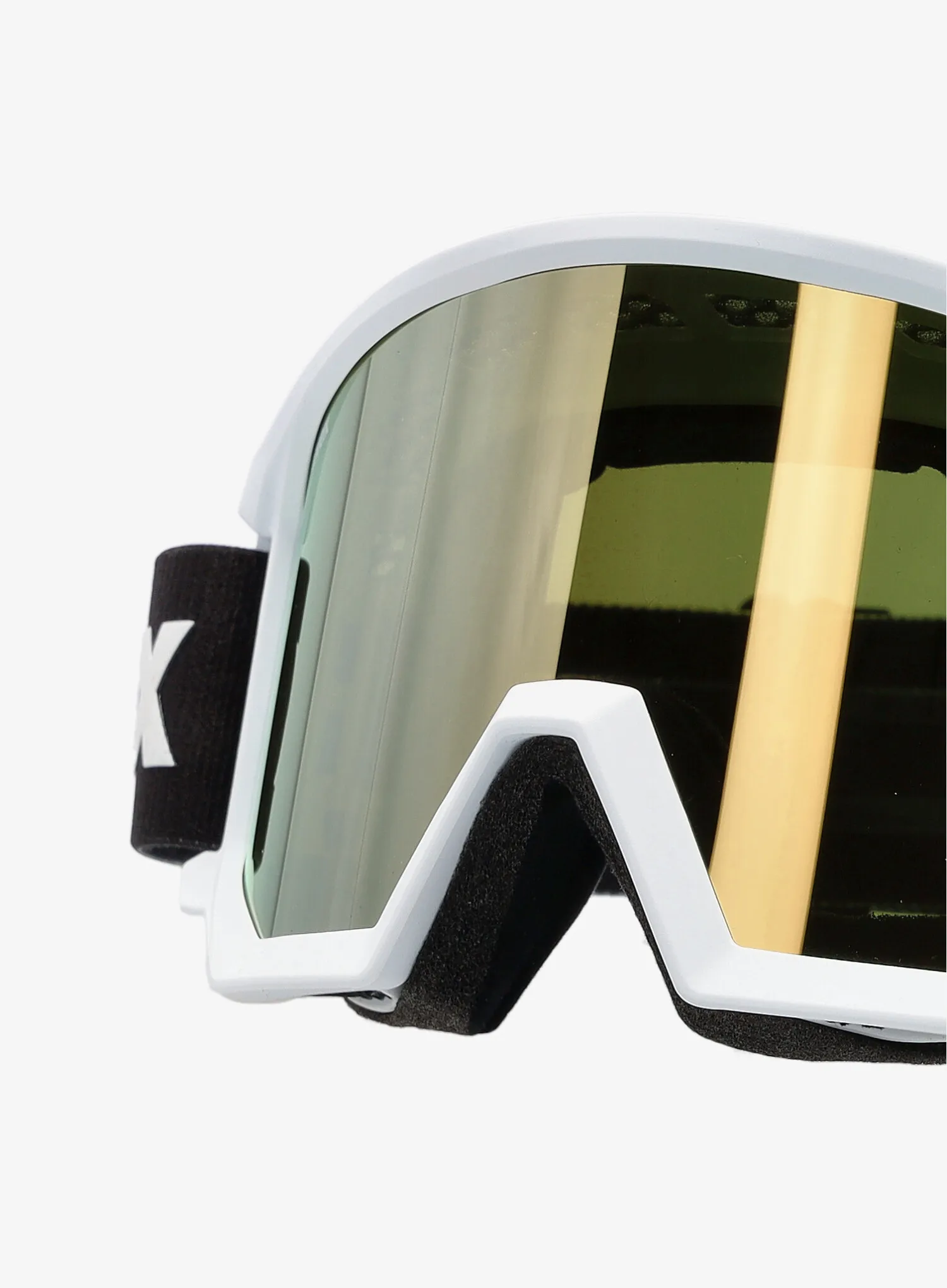 Lyžařské brýle Uvex Athletic CV - white/gold/colorvision/green