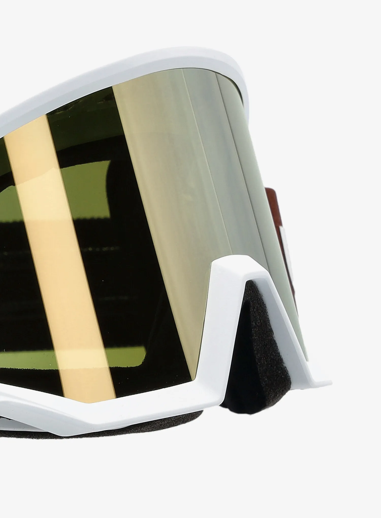 Lyžařské brýle Uvex Athletic CV - white/gold/colorvision/green