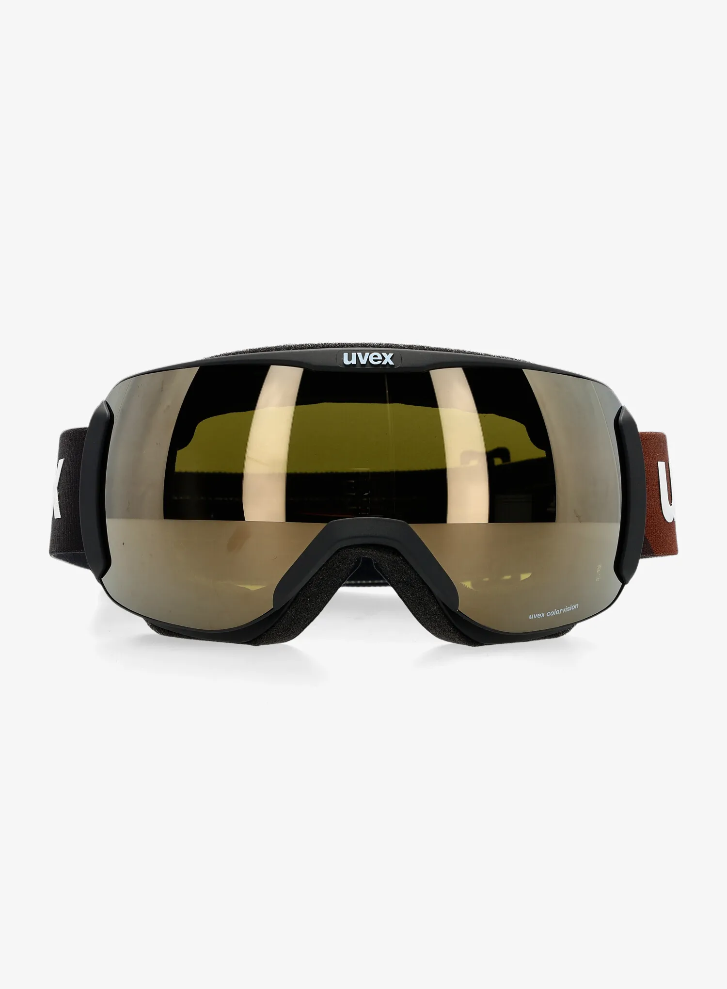 Lyžařské brýle Uvex Downhill 2100 CV - black/copper/colorvision/green