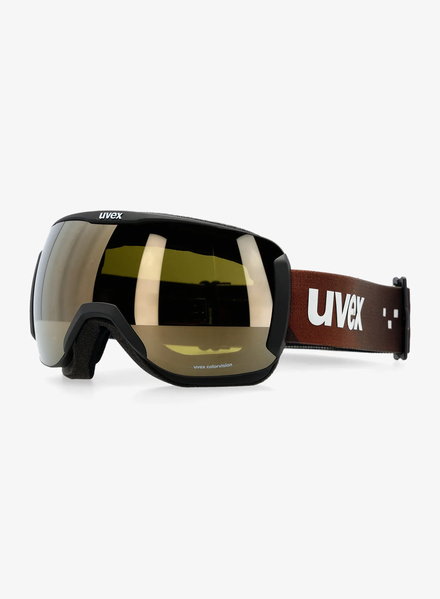 Lyžařské brýle Uvex Downhill 2100 CV - black/copper/colorvision/green