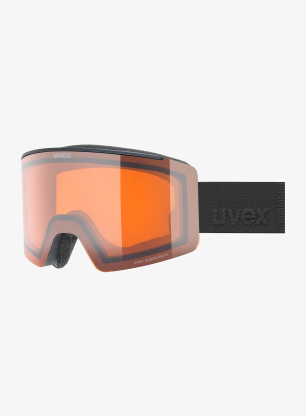 Lyžařské brýle Uvex Ignite LG - black matt/orange