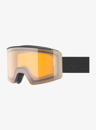 Lyžařské brýle Uvex Ignite LG - black matt/yellow