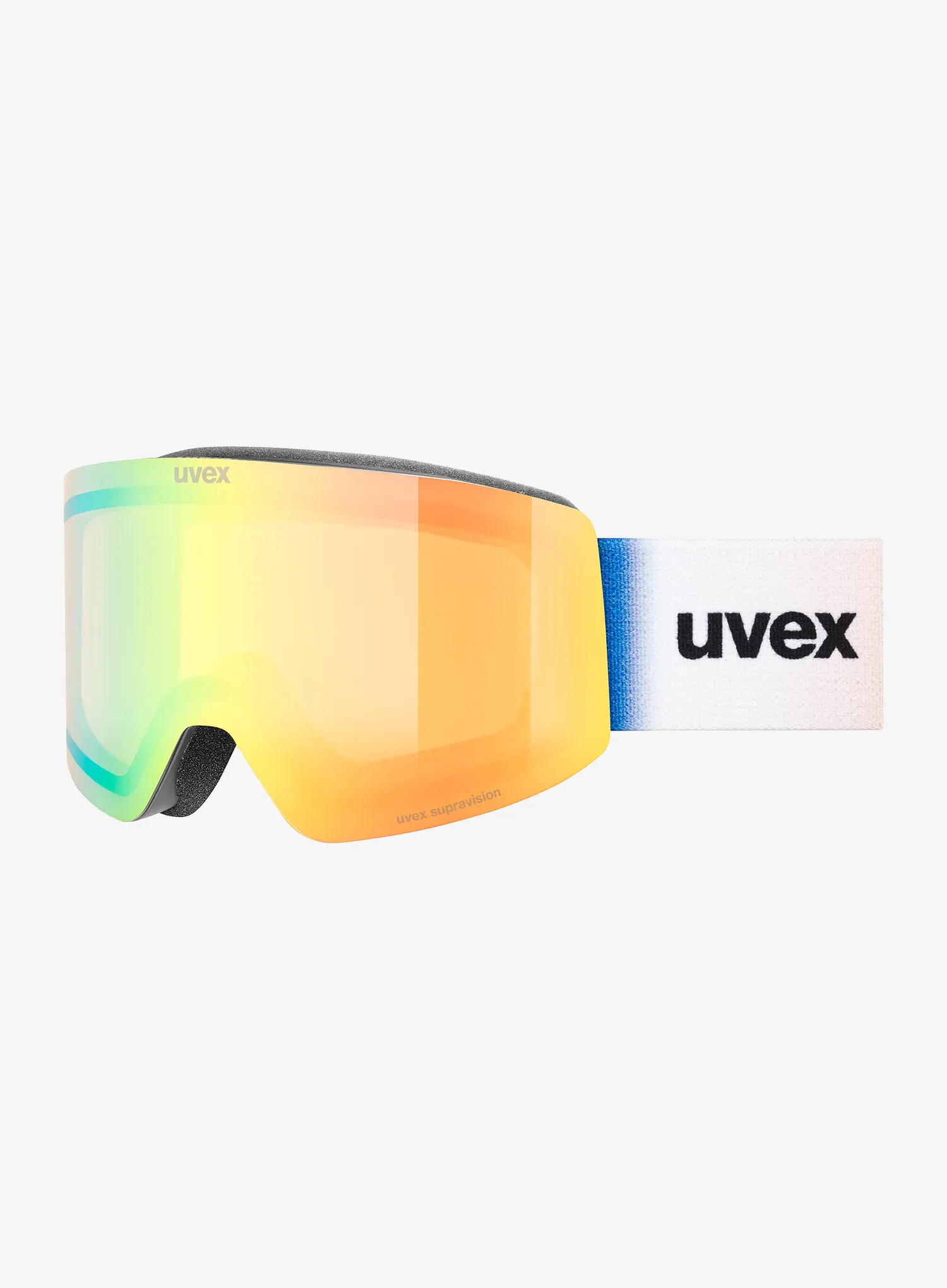 Lyžařské brýle Uvex Provoqe FM - black matt/yellow green S1