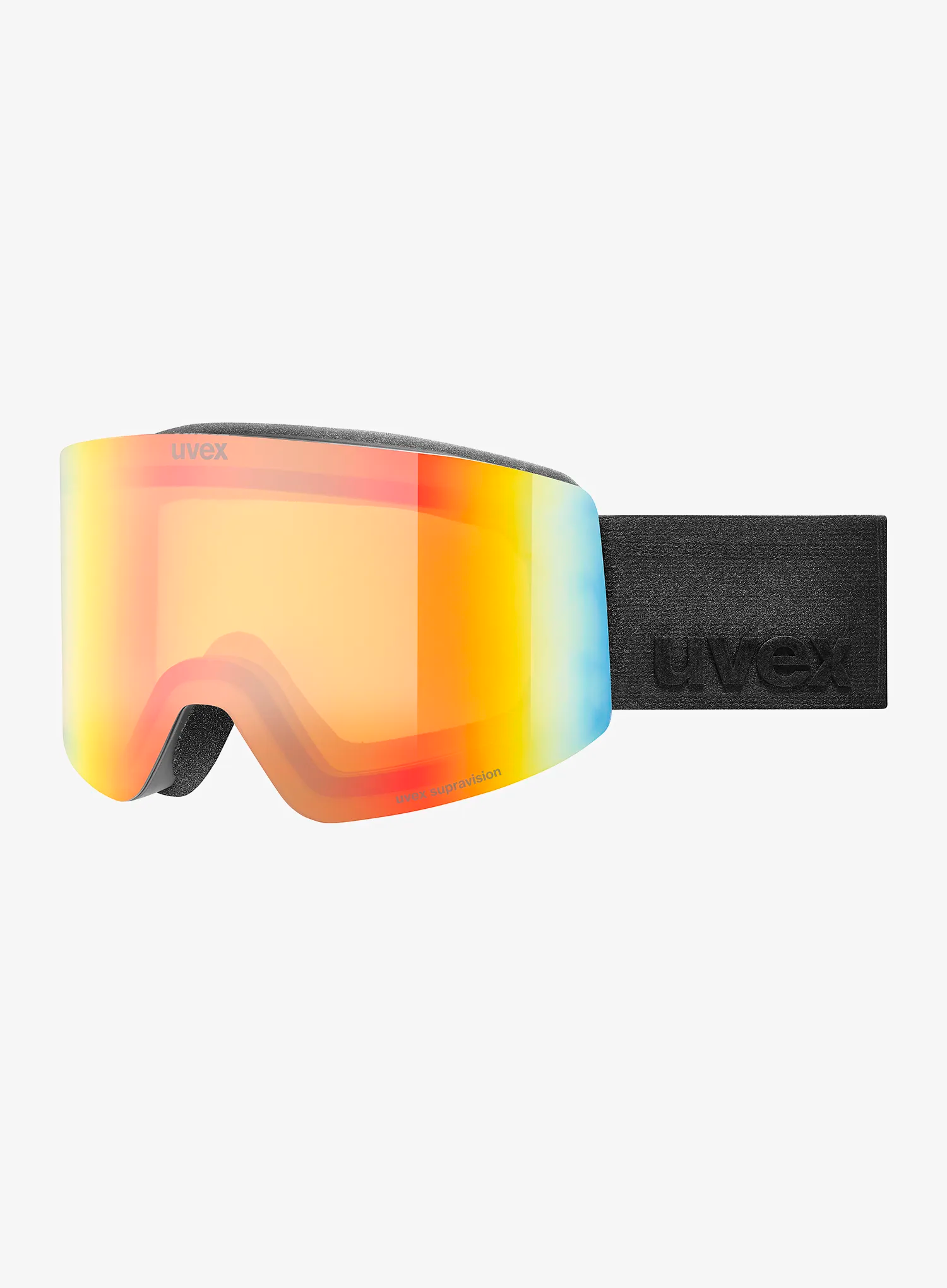 Lyžařské brýle Uvex Provoqe FM - black/rainbow yellow S2