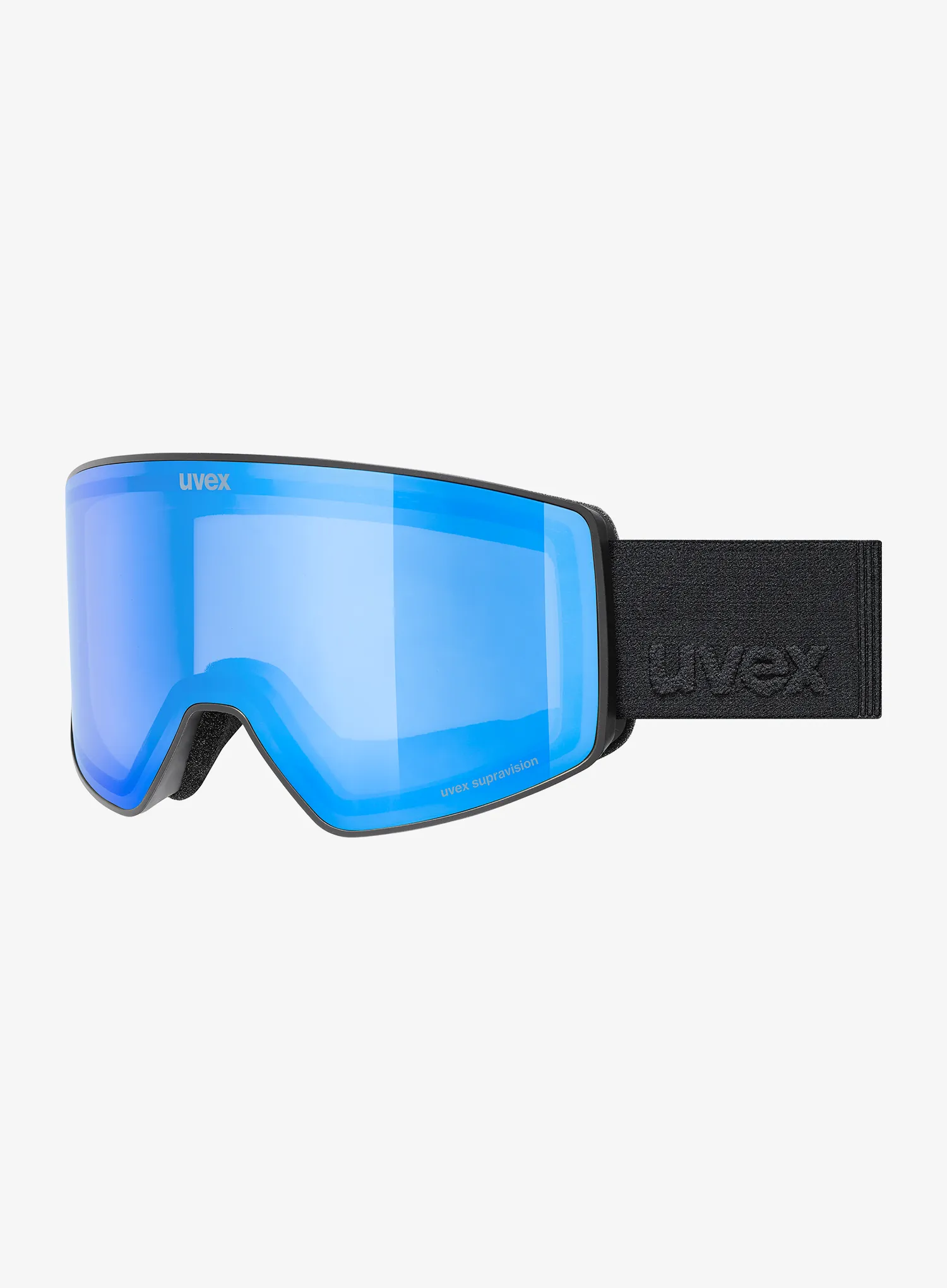 Lyžařské brýle Uvex Scenic FM - black matt/mirror blue