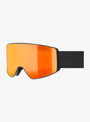 Lyžařské brýle Uvex Scenic FM - black matt/mirror red