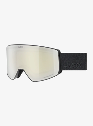 Lyžařské brýle Uvex Scenic FM - black matt/mirror silver