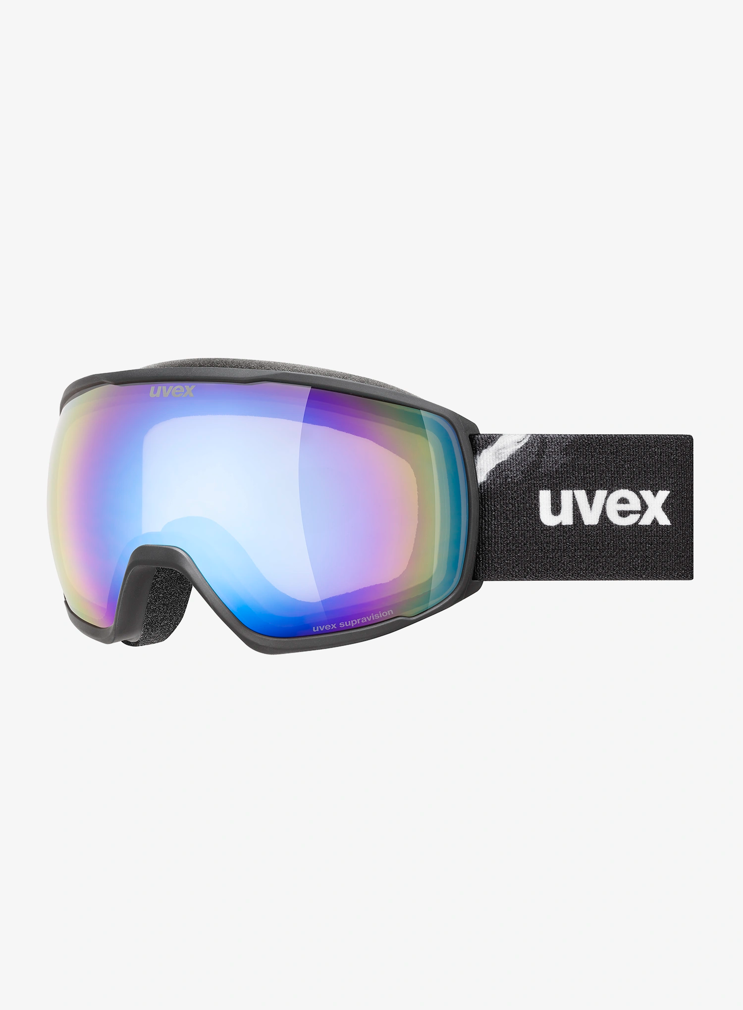 Lyžařské brýle Uvex Victorious FM - black matt/blue green S2