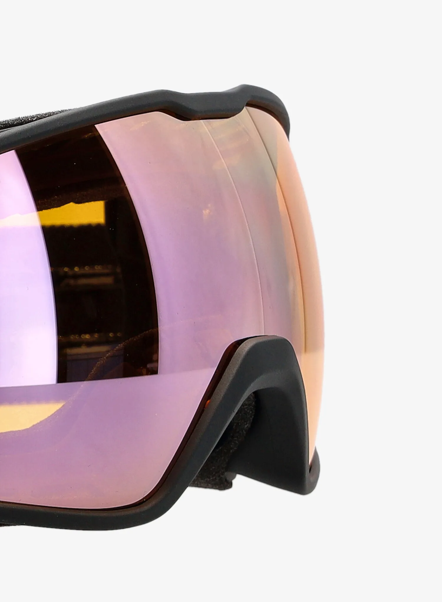 Lyžařské brýle Uvex Xcitd CV - black/lavender/colorvis/yellow