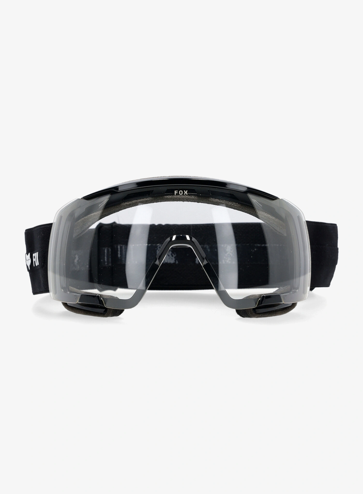 Cyklistické brýle Fox Purevue Glass Vivid - black/red