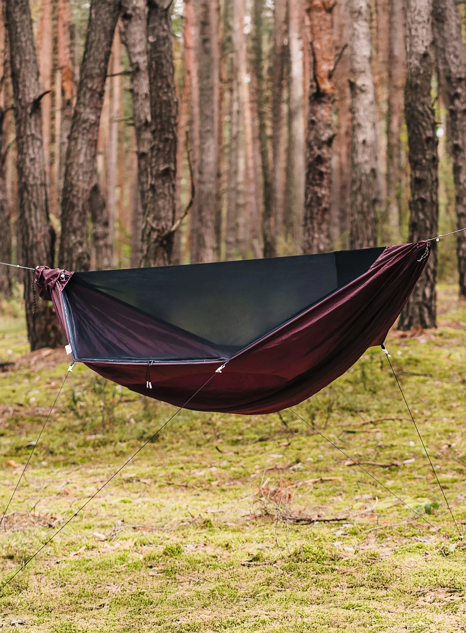 Hamaka Lesovik Draka - burgundy ron