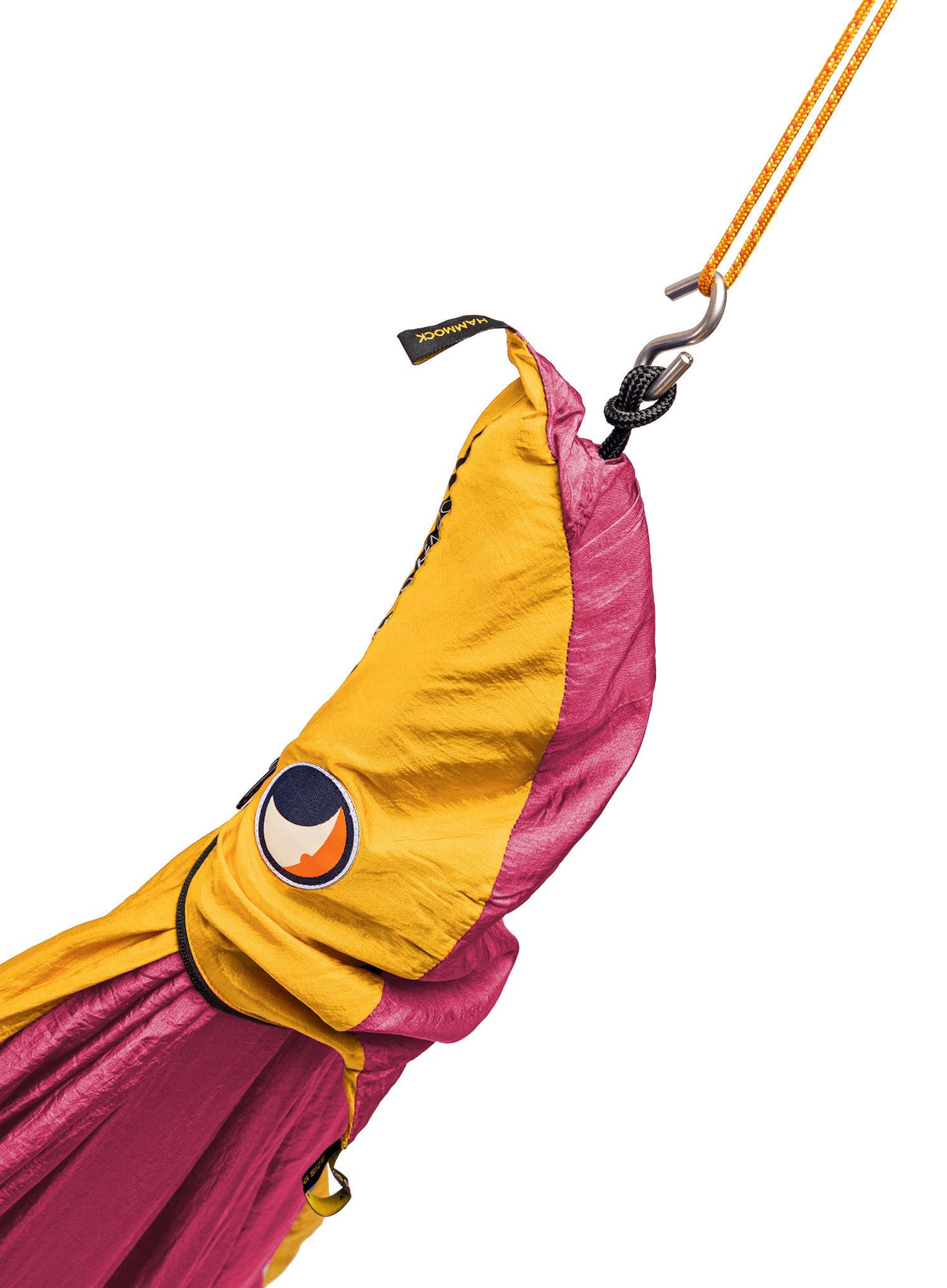 Houpací síť Ticket to The Moon King Size Hammock - burgundy/dark yellow