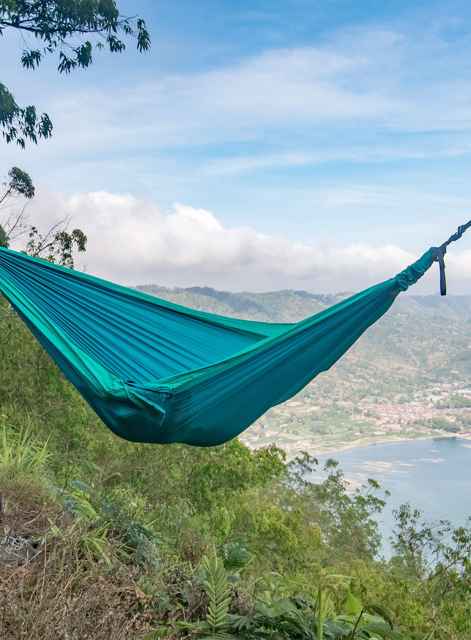 Hamaka Ticket to The Moon King Size Hammock - emerald green/green
