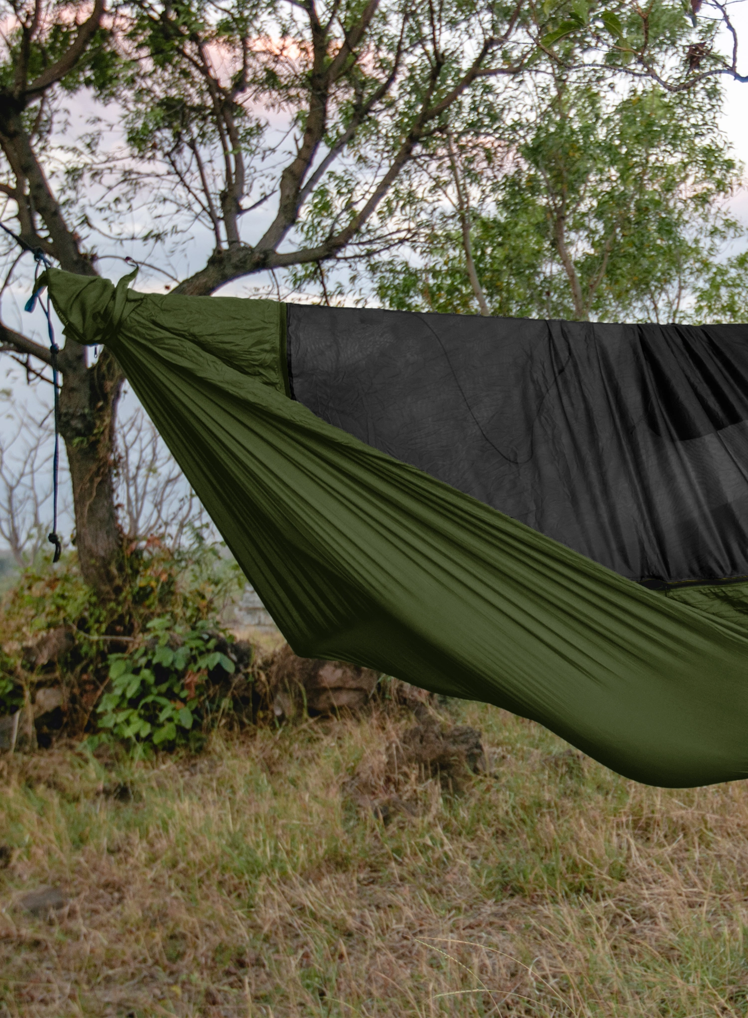 Hamaka Ticket To The Moon Pro Hammock - army green/black