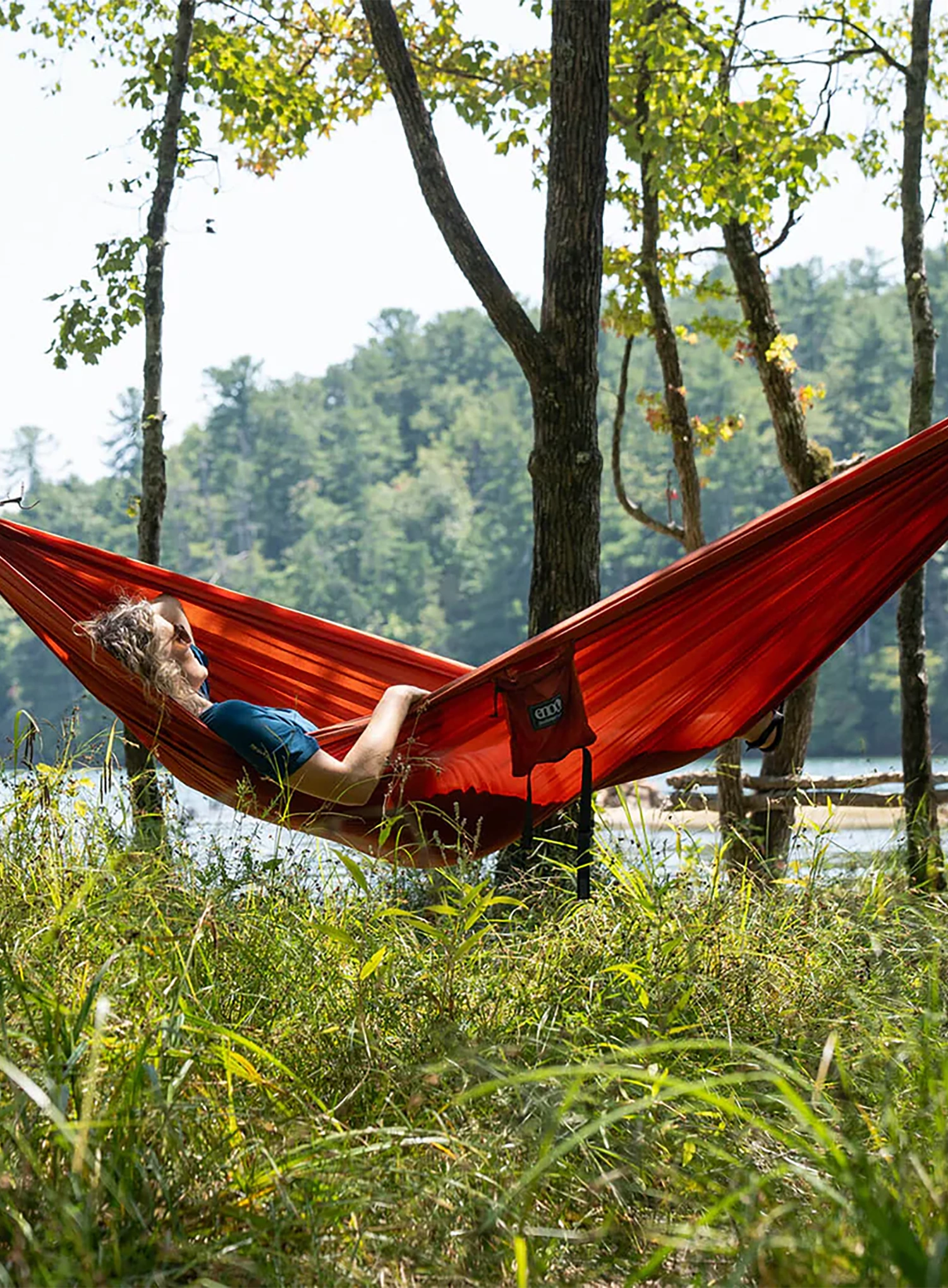 Hamaka ENO DoubleNest Hammock - canyon/coral