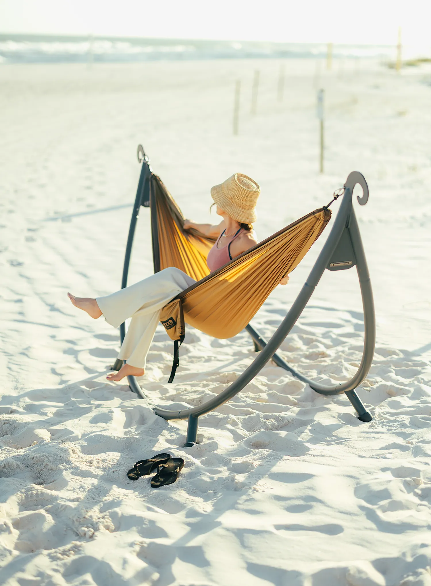 Hamaka ENO DoubleNest Hammock - chocolate/latte