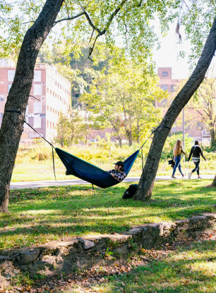 Hamaka ENO DoubleNest Hammock - navy/seafoam
