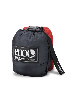 Turistická hamaka ENO SingleNest Hammock - charcoal/red