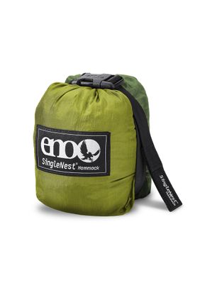 Turistická hamaka ENO SingleNest Hammock - melon/olive