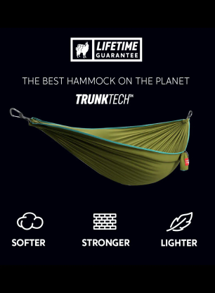 Hamaka Grand Trunk TrunkTech Double - green/aqua
