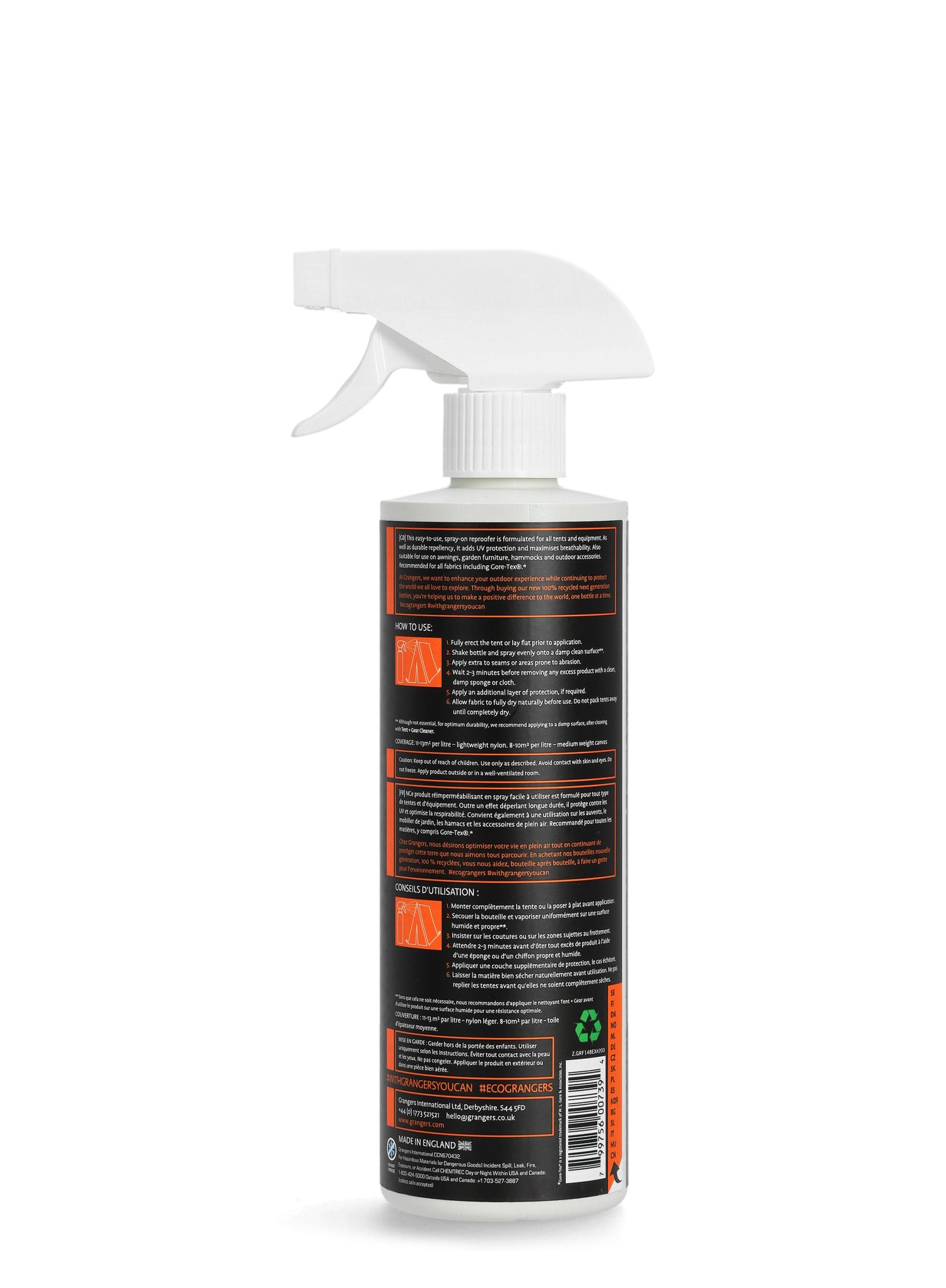 Impregnace Grangers Tent and Gear Repel 500ml