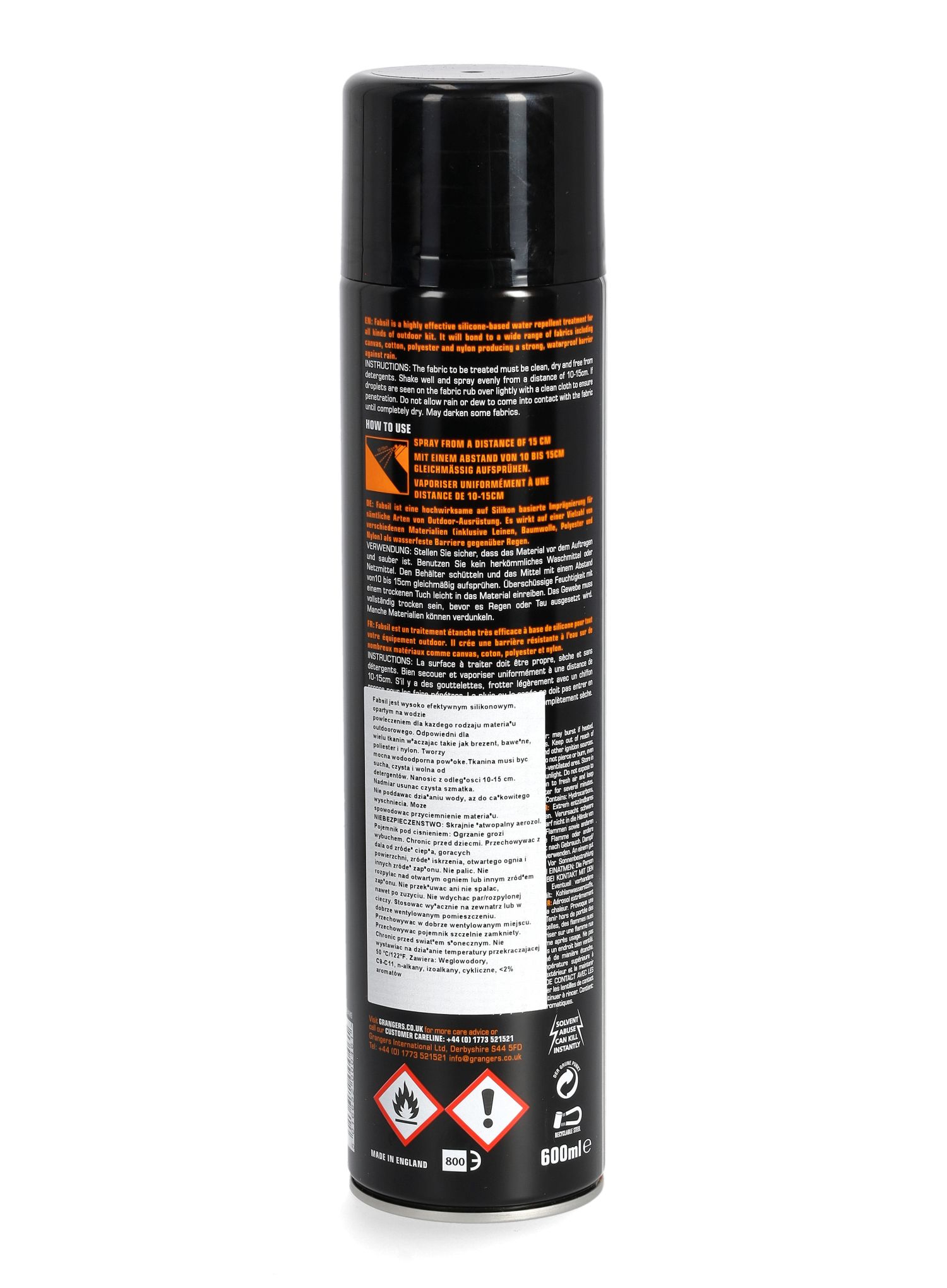Impregnace na stany Grangers Fabsil Universal Protector 600 ml