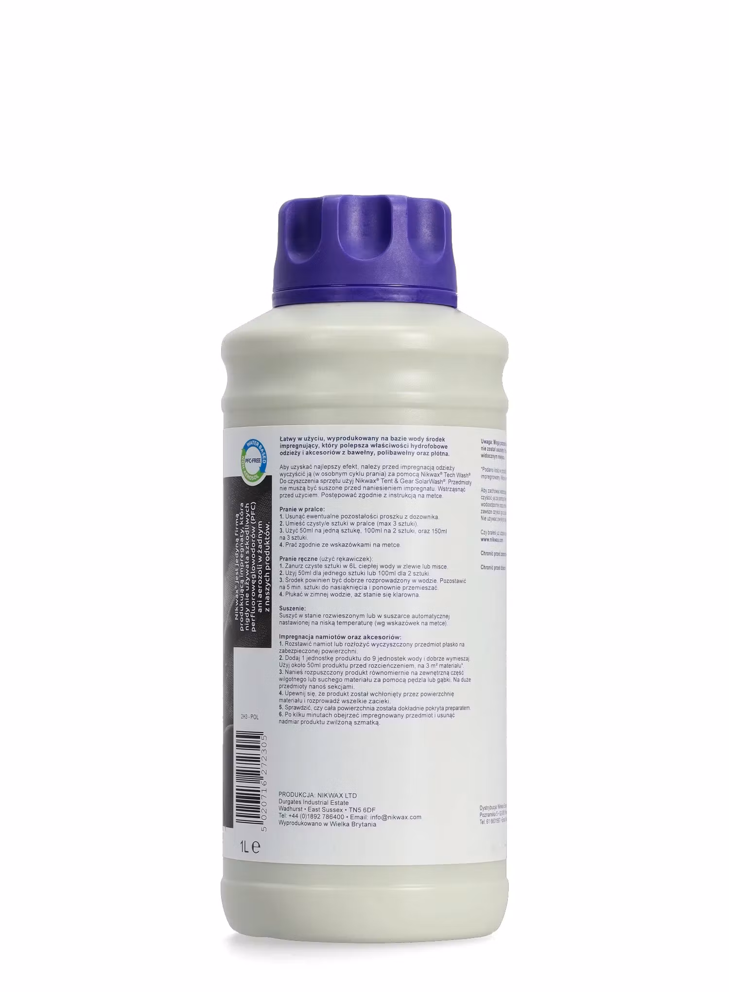 Impregnát Nikwax Cotton Proof 1l