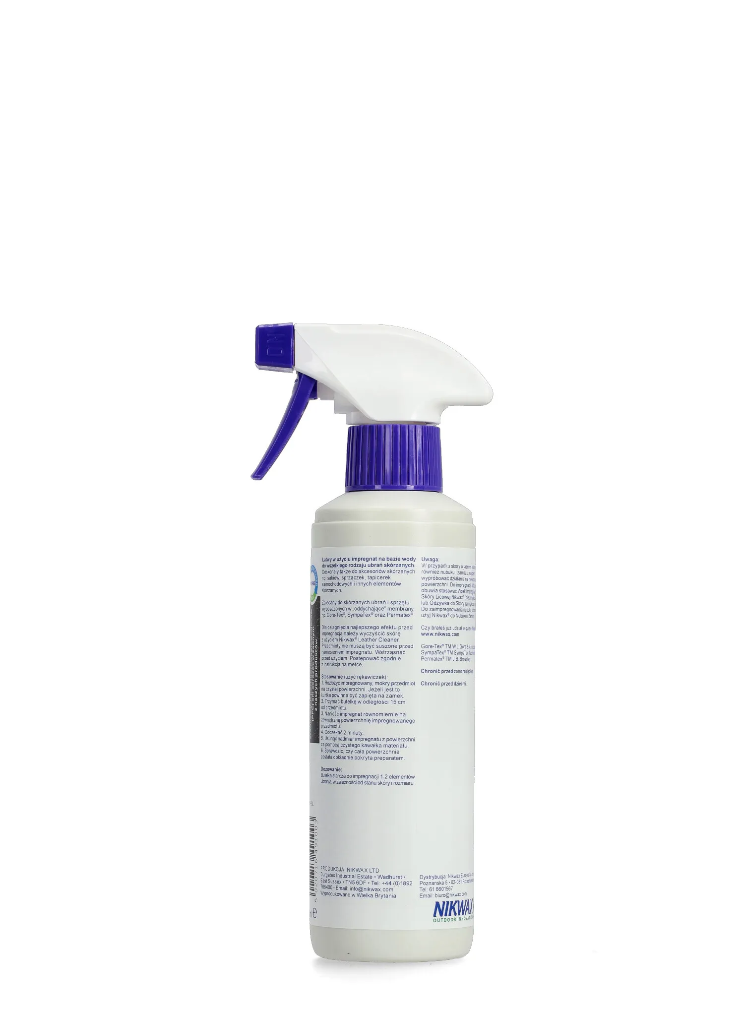 Impregnát Nikwax Leather Restorer Spray-On 300 ml