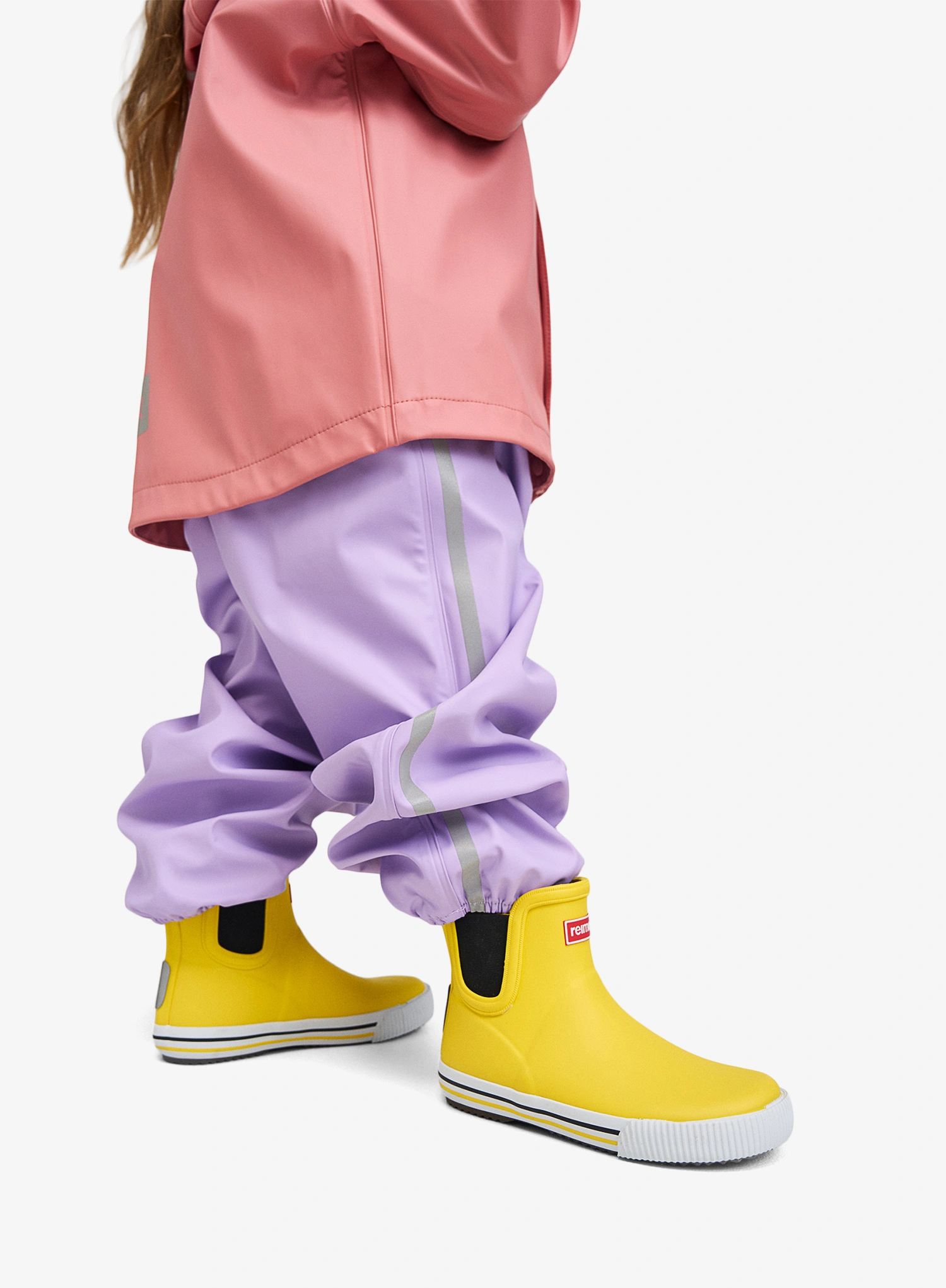 Dětské holínky Reima Ankles - yellow