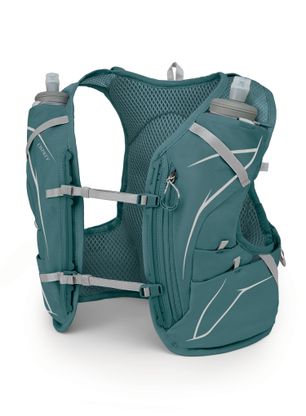 Běžecká vesta Osprey Dyna 6 + Soft Flasks - cascade blue/silver lining