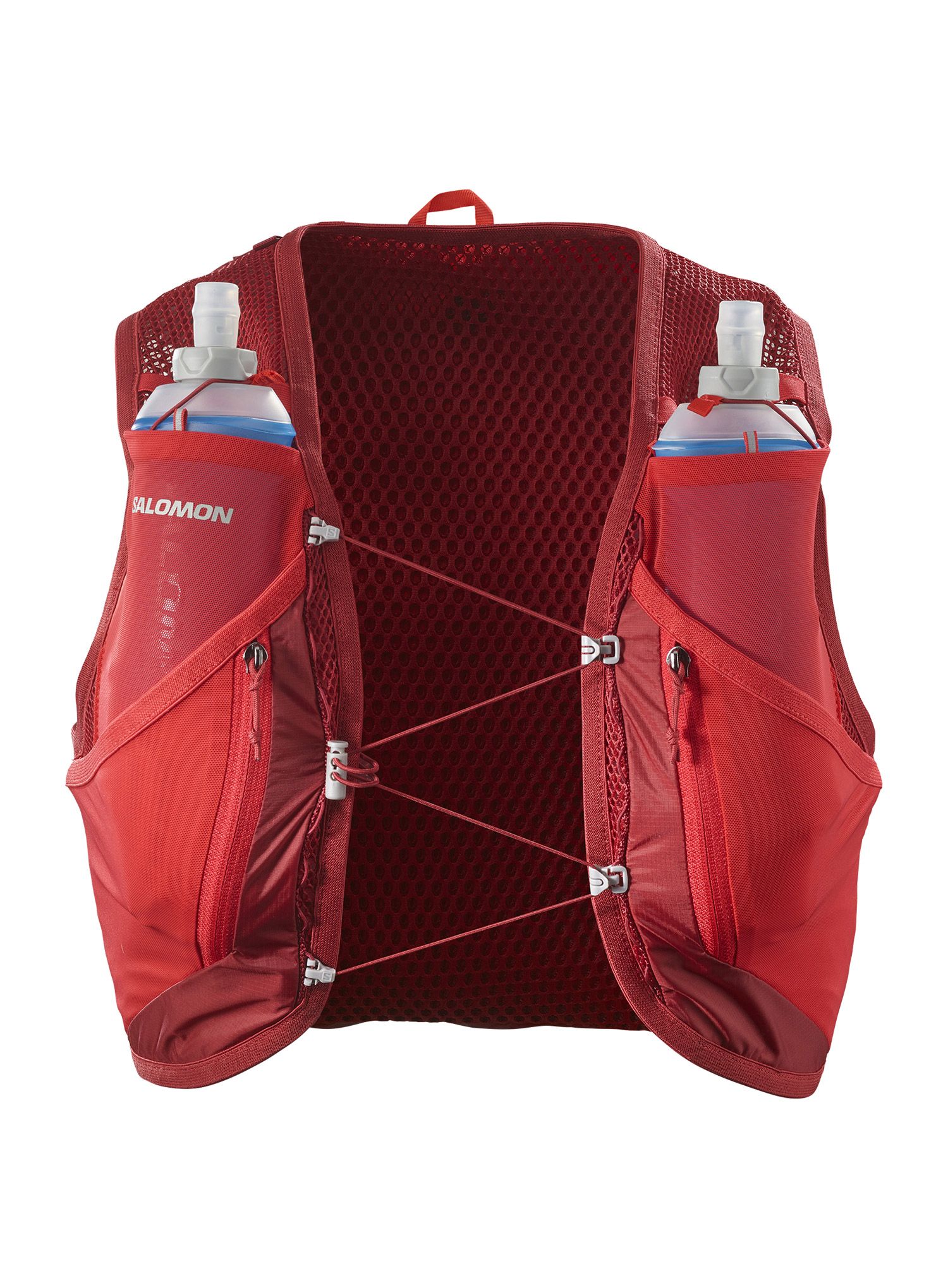 Běžecká vesta Salomon Active Skin 12 Set - red dahlia/high risk