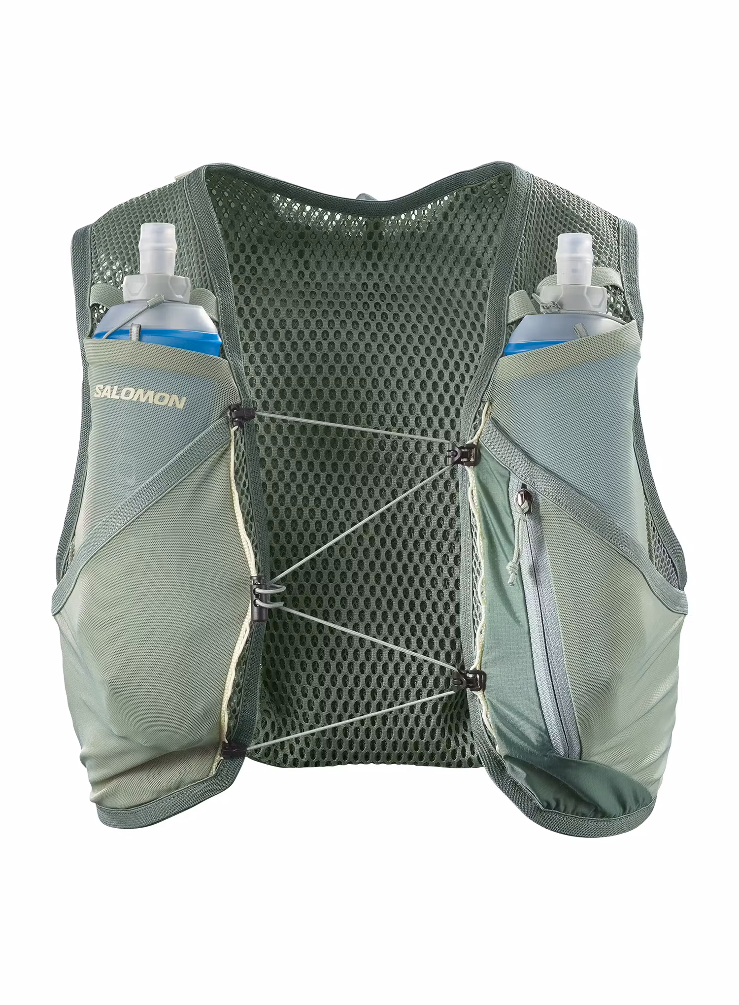Běžecká vesta Salomon Active Skin 4 Set - laurel wreath/lily pad
