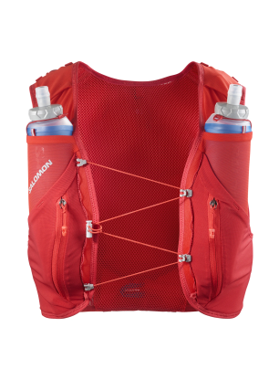 Běžecká vesta Salomon Adv Skin 12 Set - flame scarlet/haute red