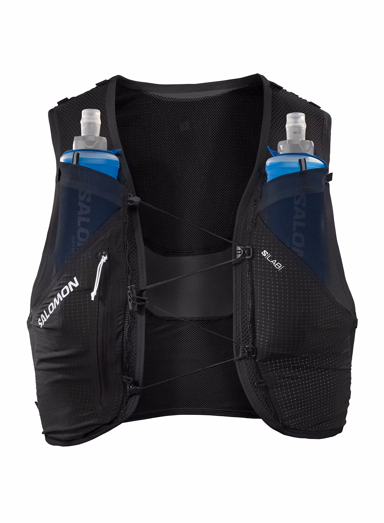 Běžecká vesta Salomon S/Lab Pulsar 3 Wih Flasks - black/white