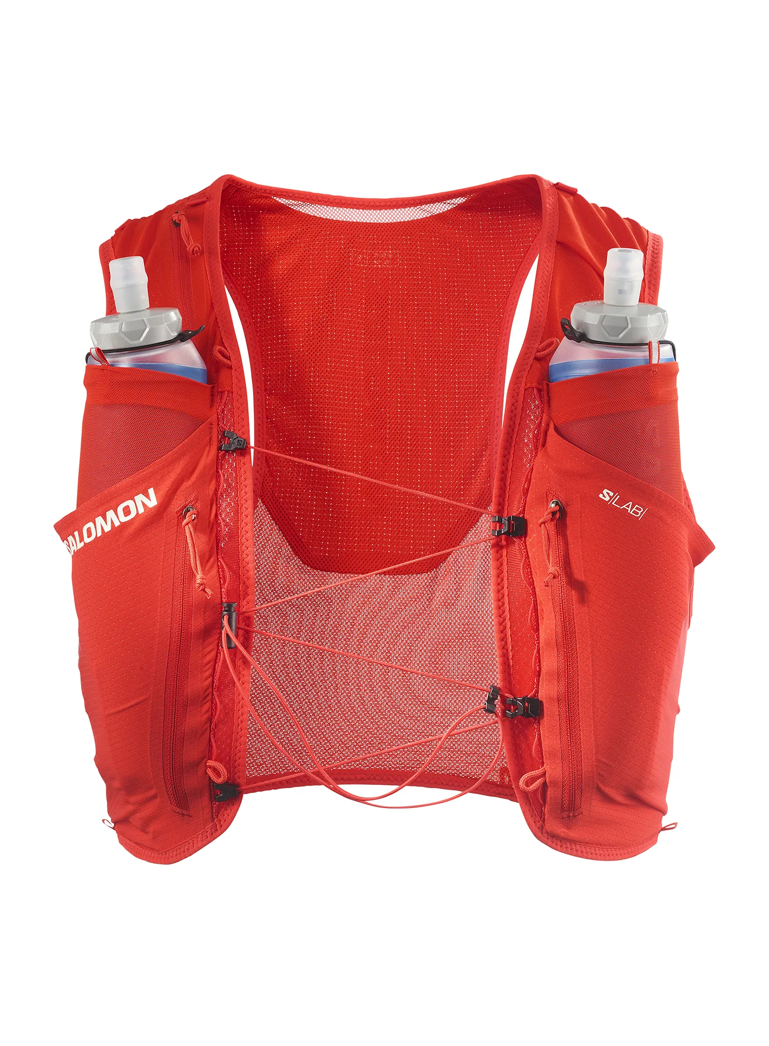 Běžecká vesta Salomon S/Lab Sense 6 Set - fiery red/black