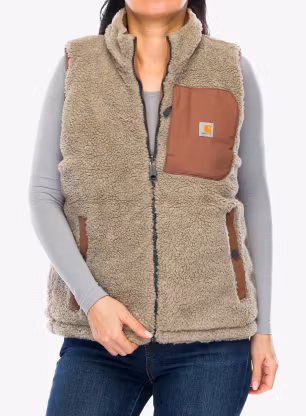 Vesta dámská Carhartt Relaxed Fit Montana Insulated Vest - nutmeg
