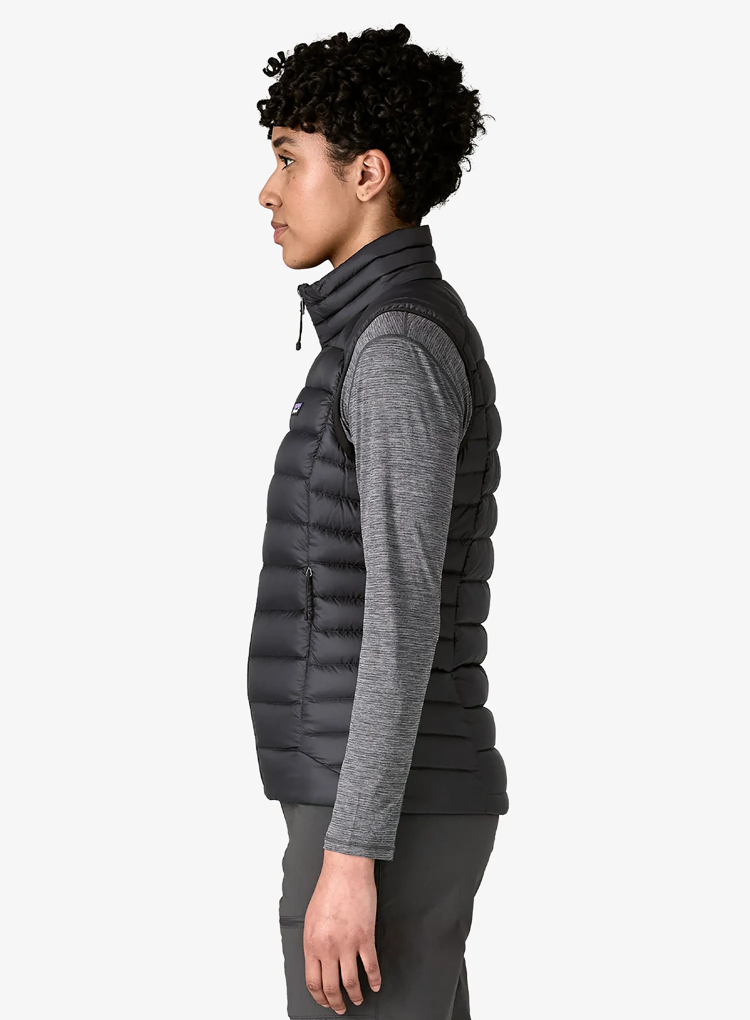 Dámská vesta Patagonia Down Sweater Vest - black/black