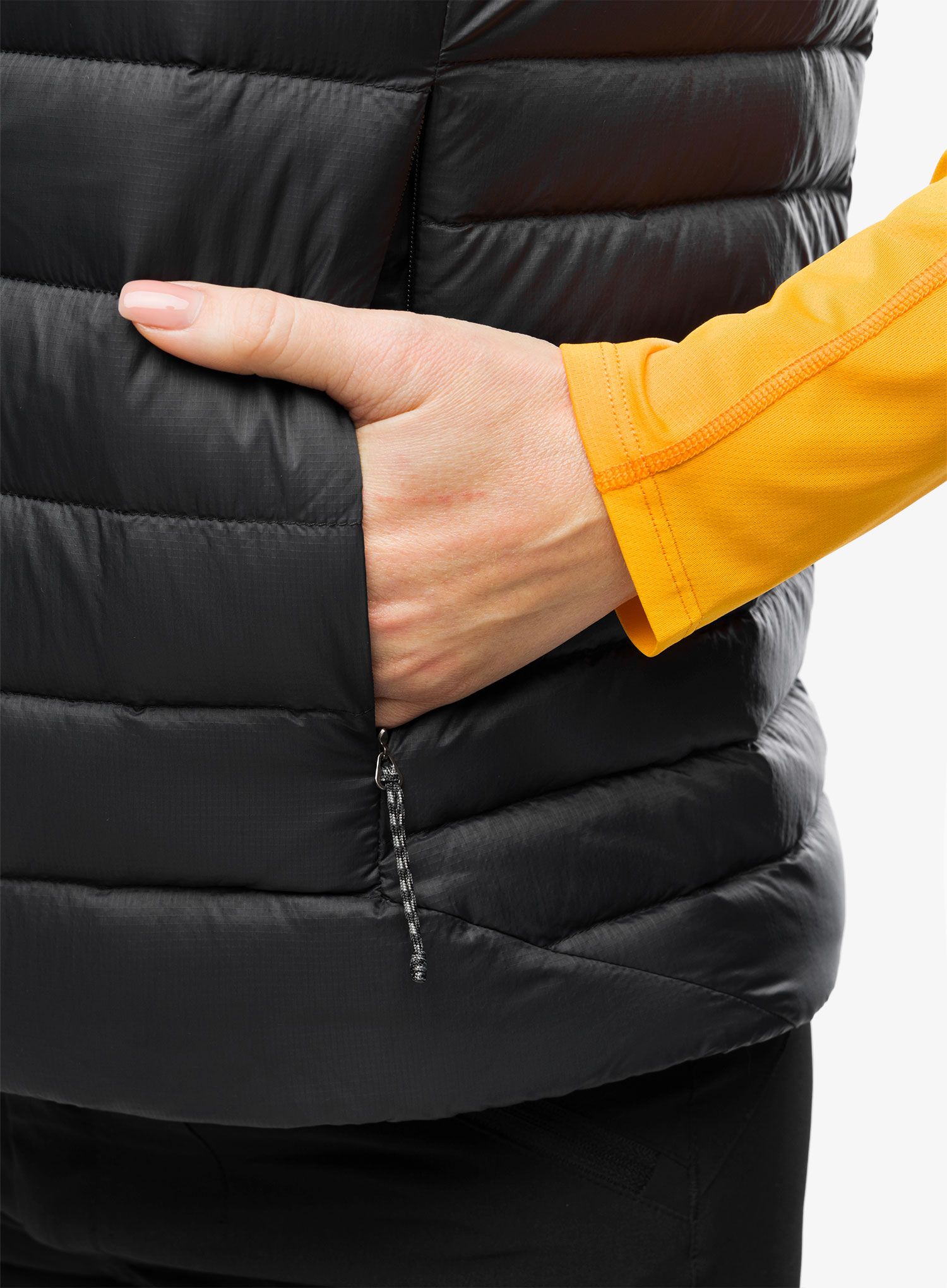 Dámská vesta Patagonia Down Sweater Vest - black/black
